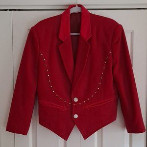 Kansai O2  Red "Lost and Won" Jacket  "S"